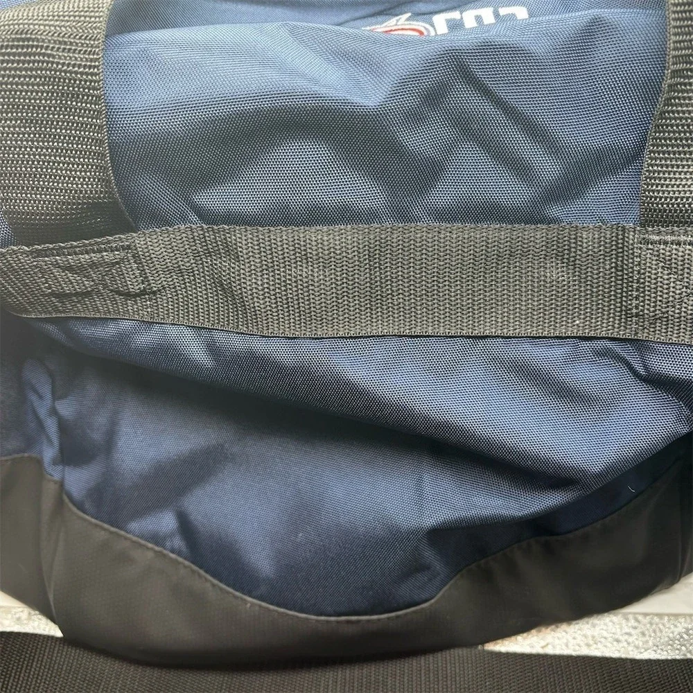 adidas Columbus Blue Jackets CBJ5th Duffel Bag Navy Black Water Resistant